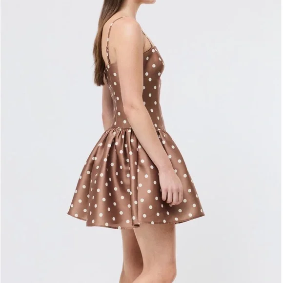 NWT - French Connection Polka Dot Dress - Super Cute! - Picture 4 of 9
